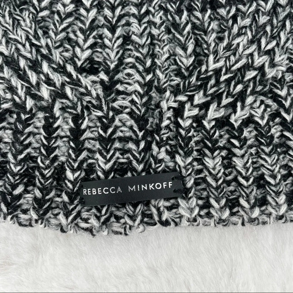 Rebecca Minkoff Marled Beanie and Arm Warmers - Picture 2 of 5